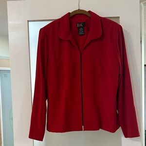 R&K Red Women's Blazer